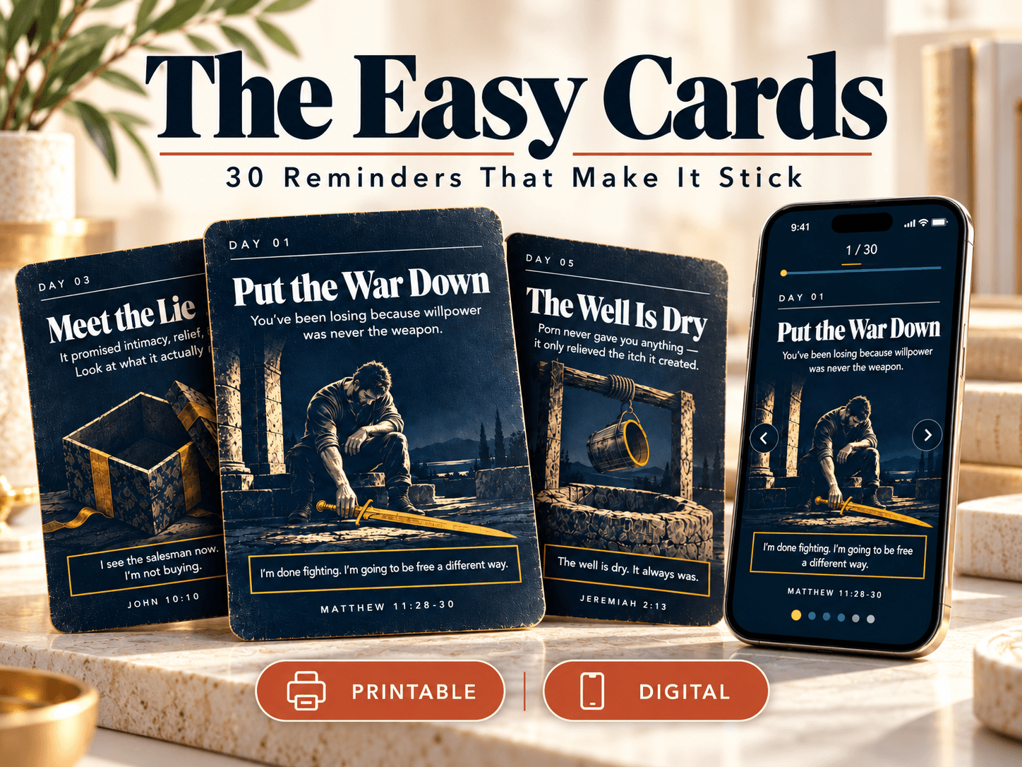 The Easy Cards product preview